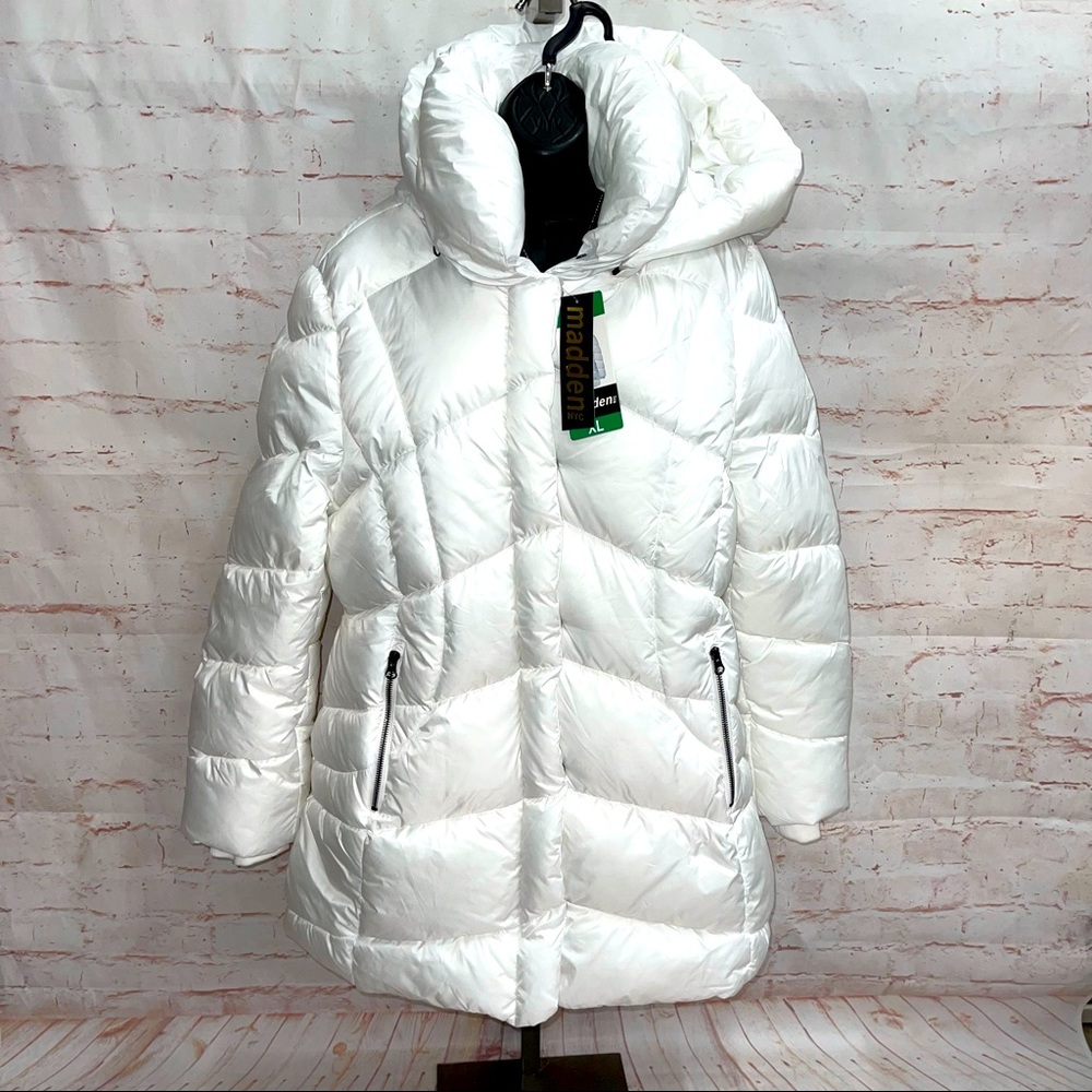 Madden NYC BEAUTIFUL puffer parka brand NEW XL!☑️☑️💋💋